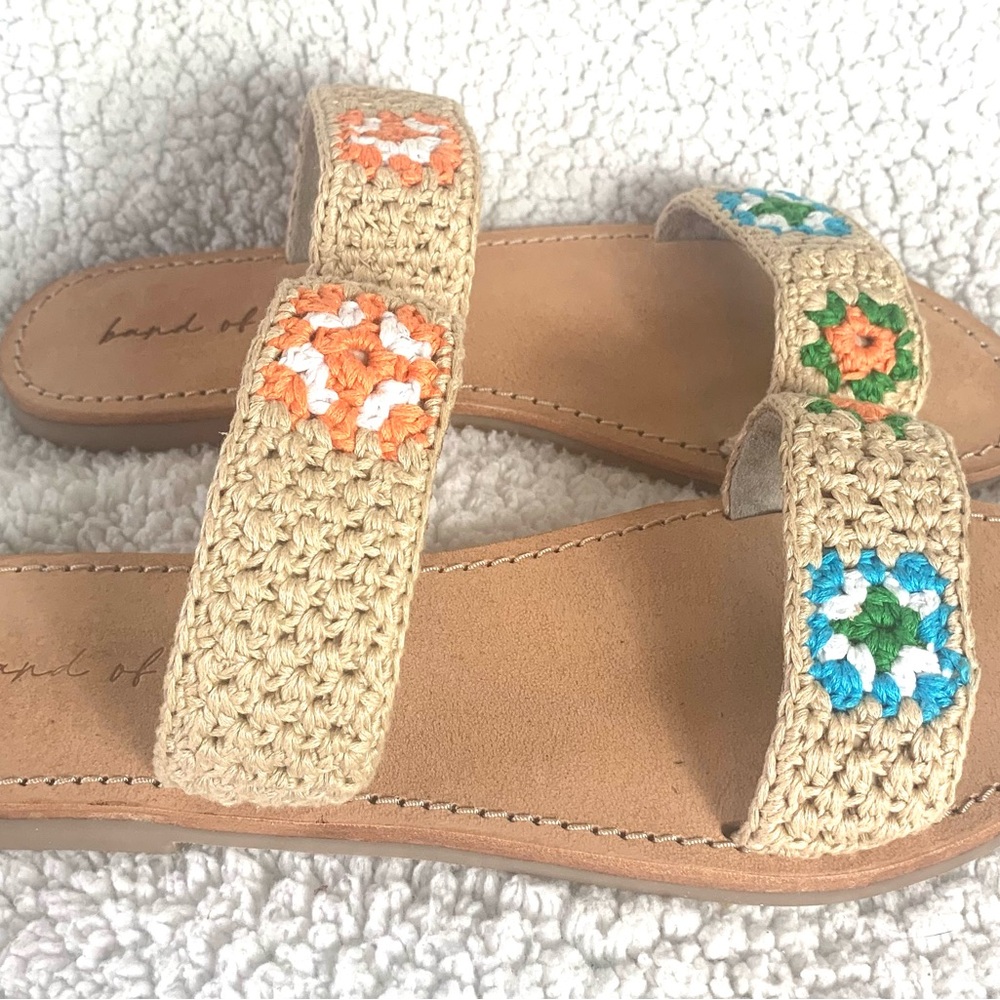 Band of the Free Natural Crochet Sandals - Picture 11 of 13